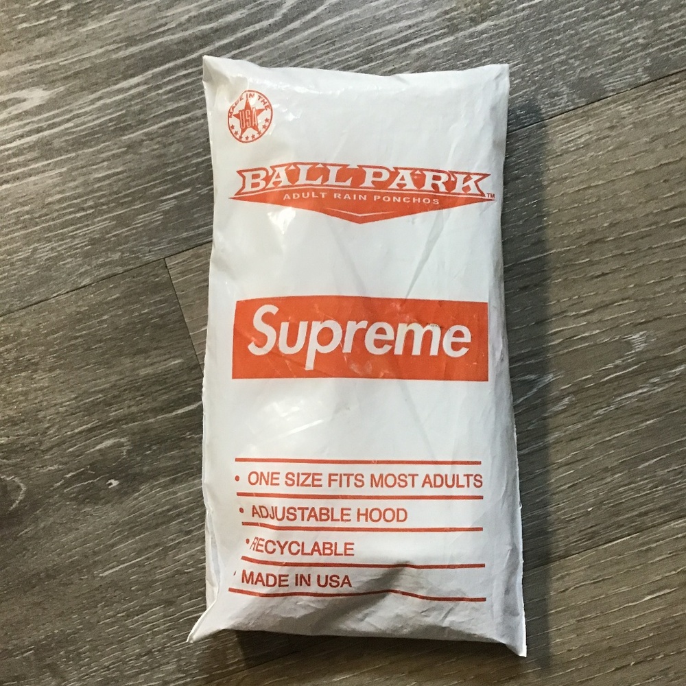 Supreme ballpark poncho